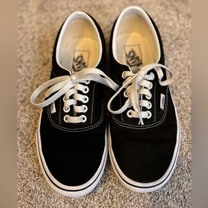 Vans Era Shoe. Black. Like new condition, only worn a couple times.